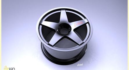 法拉利333 SP轮辋3D模型免费下载(图片编号:858662)_六图网16pic.com